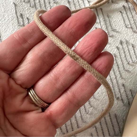 Nude lace-up ballet flats - Picture 5 of 7